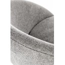 Стул HALMAR K482 серый/черный